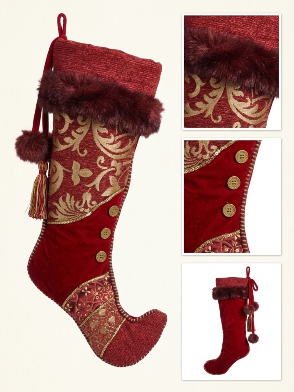 Victorian era stocking
